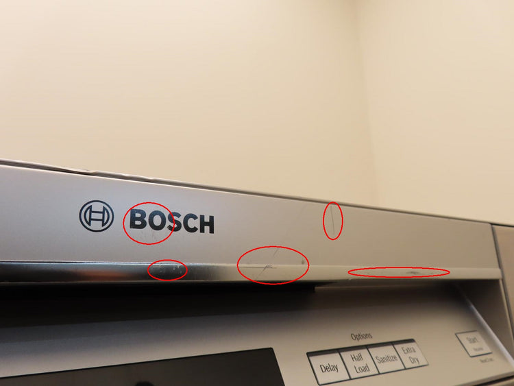 Bosch 300 Series SHEM63W55N 24" 3rd Rack AquaStop Dishwasher