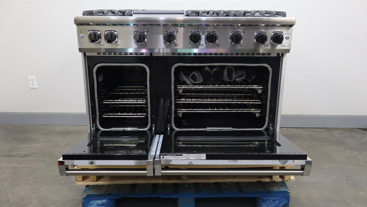 Viking 2025 Professional 5 Series 48" VSH Burner Frees Gas Range VGR5486GSS