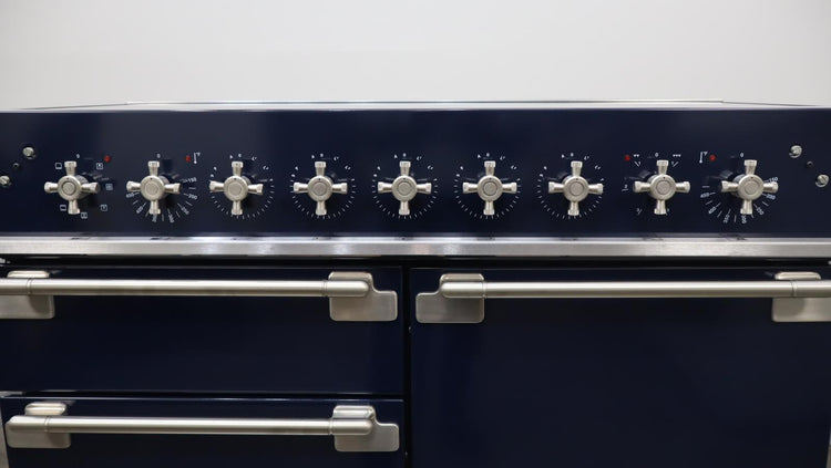 AGA Elise 48" Freestanding Induction Range Triple Oven Indigo/Nic AEL481ININD