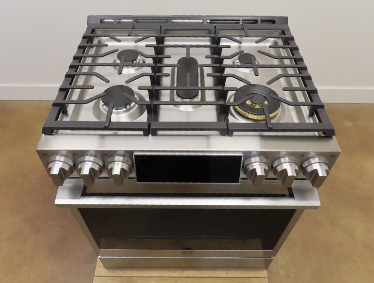 LG 30" LSDS6338F Smart 5 Sealed Burners Slide-in Stainless Dual Fuel Range