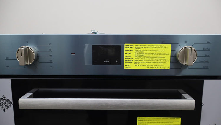 Bosch 500 Series 4 Inch Stainless Single Convection Electric Wall Oven HBE5453UC - Alabama Appliance