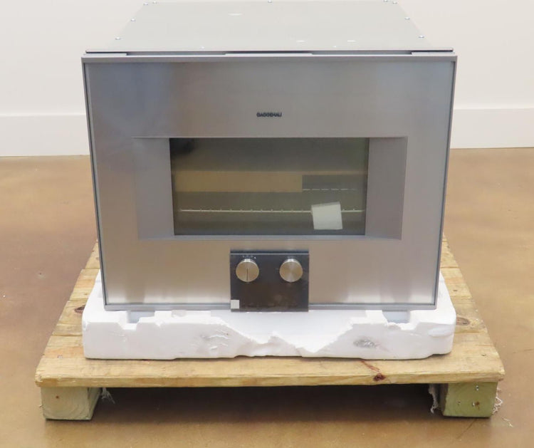 Gaggenau 400 Series BS474612 24" Single Combi-Steam Smart Electric Wall Oven - Alabama Appliance