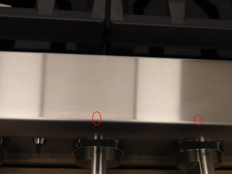 Thermador Professional Series PCG305W 30" Gas Rangetop 5 Pedestal Star®Burners