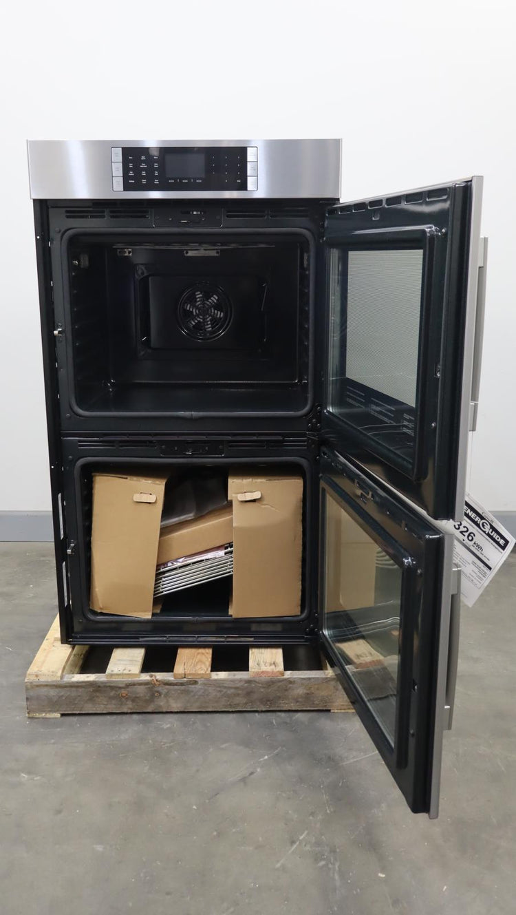 Bosch 30" Benchmark Series SS Convection Double Electric Wall Oven HBLP651RUC - Alabama Appliance
