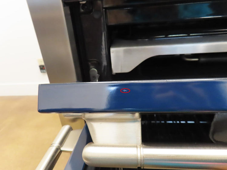 AGA Elise AEL481ININD 48" Freestanding Induction Indigo Range Triple Oven