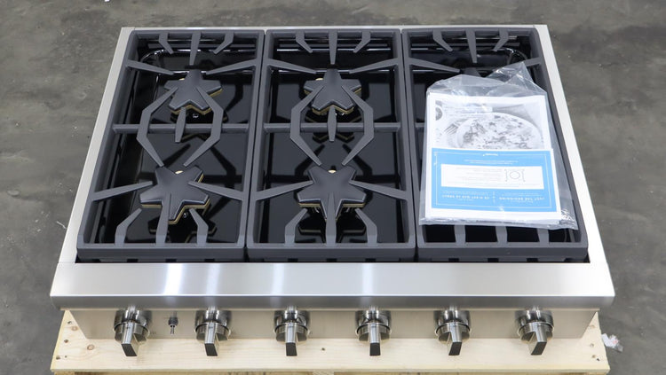 Thermador 36" 6 Sealed Burner Professional Series Stainless Gas Rangetop PCG366W