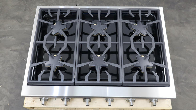 Thermador 36" 6 Sealed Burner Professional Series Stainless Gas Rangetop PCG366W