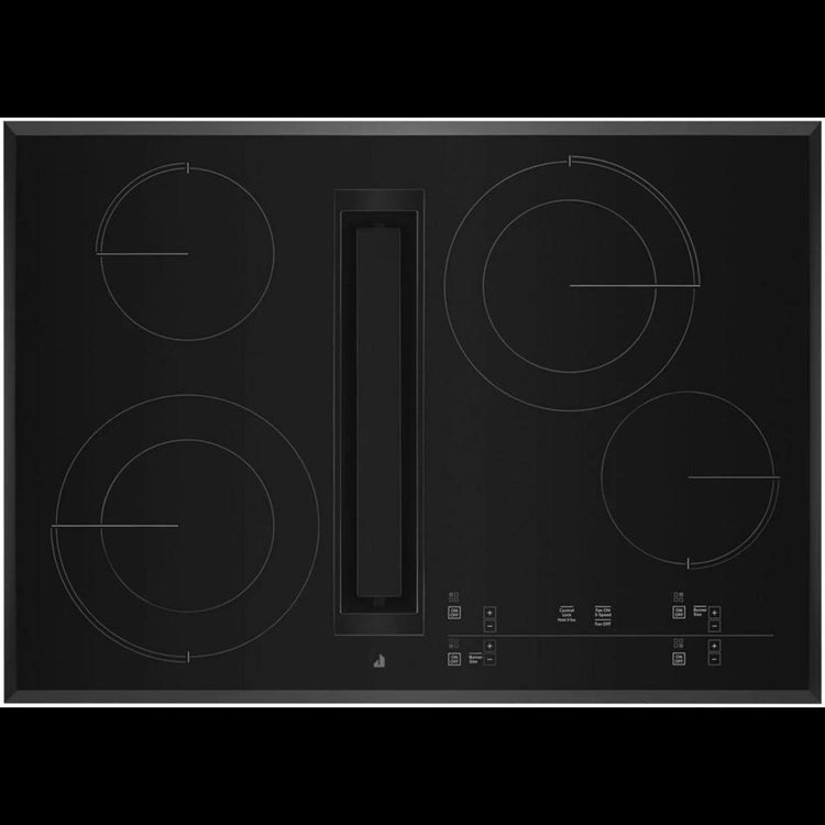NIB JennAir Oblivion Glass Series JED4430KB 30 Inch Electric Cooktop 4 Element Burners