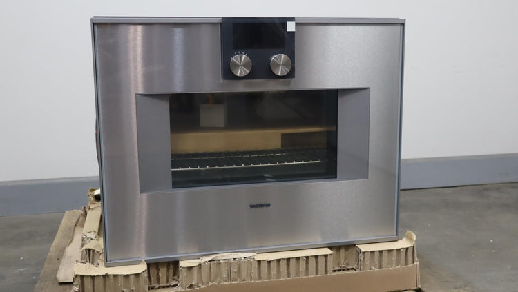 Gaggenau 24" 2.1 Cu.Ft.Smart Single Combi-Steam Electric Wall Oven BS471612 - Alabama Appliance