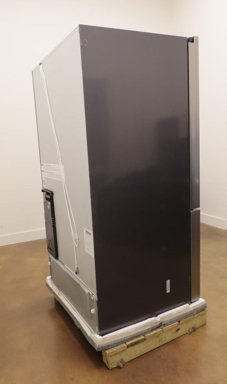 Bosch 100 Series B36FD10ENS 36" Freestanding French Door Smart Refrigerator Pics - Alabama Appliance