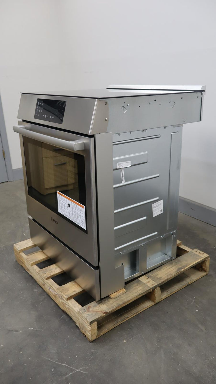 Bosch 30" Stainless 4.6 Cu.Ft. Slide In 800 Series Induction Range HII8057U