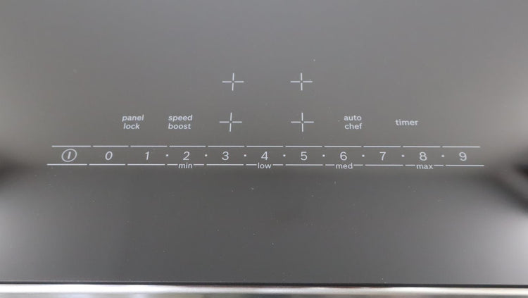 Bosch 30" Stainless 4.6 Cu.Ft. Slide In 800 Series Induction Range HII8057U