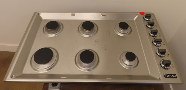 Viking 5 Series VGSU53616BSSLP 36" Professional 6 Burners Gas Cooktop 2025 Model - Alabama Appliance