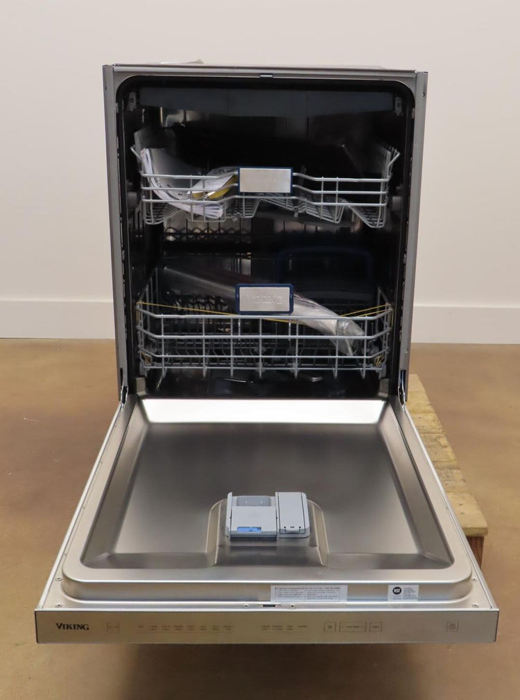 Viking VDWU524SS 24" LCD Control Panel 8 Cycles Quiet Clean Dishwasher - Alabama Appliance