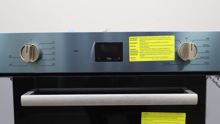 Bosch 4 Inch Stainless Single Electric Convection 500 Series Wall Oven HBE5453UC - Alabama Appliance