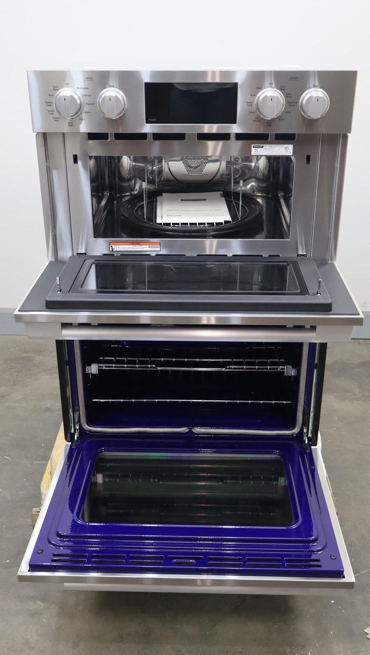 SKS 30 Inch Double Combination Electric Smart Wall Oven 6.4 ft Cap. SKSCV3002S - Alabama Appliance