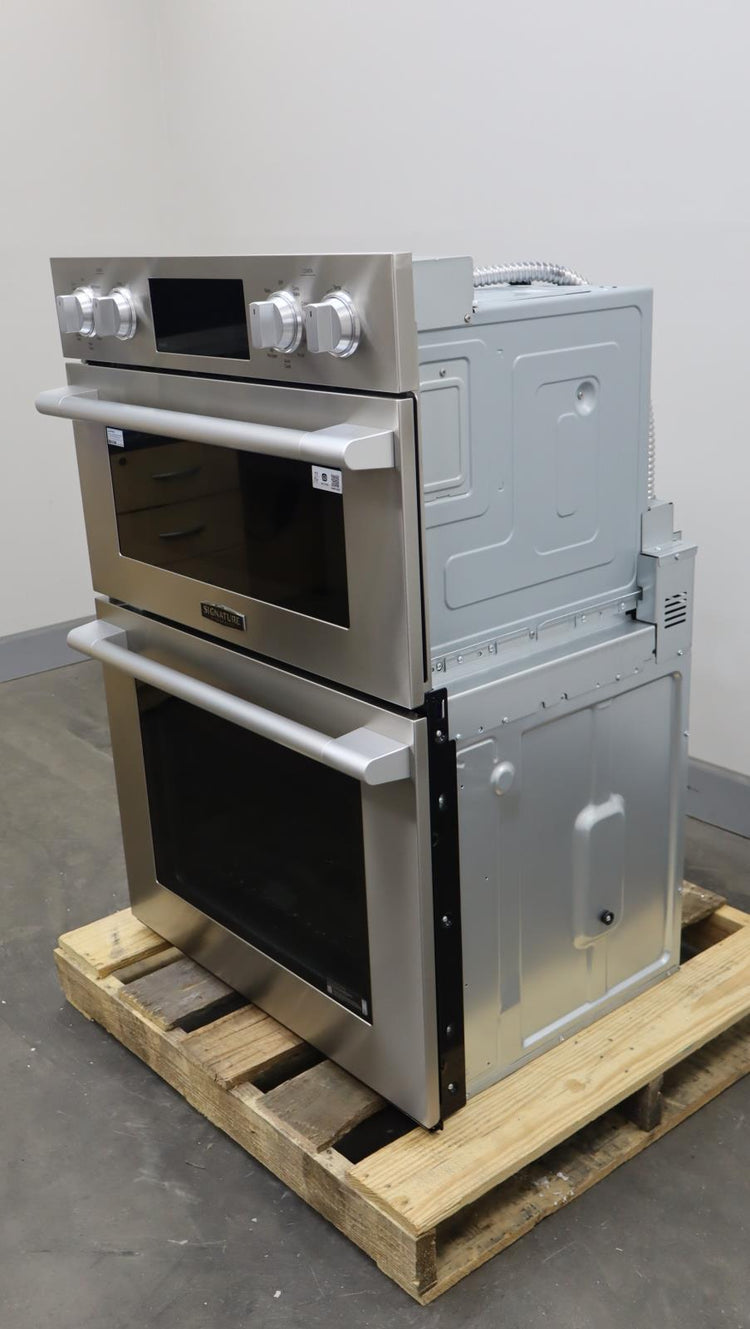 SKS 30" Smart 6.4 ft Cap. Double Combination Electric Wall Oven SKSCV3002S - Alabama Appliance