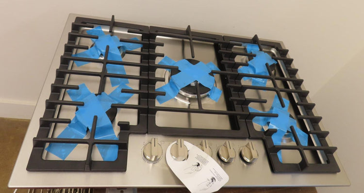 Bosch 800 Series NGM8059UC 30 inch Stainless Steel Built-In Gas Cooktop Perfect - Alabama Appliance