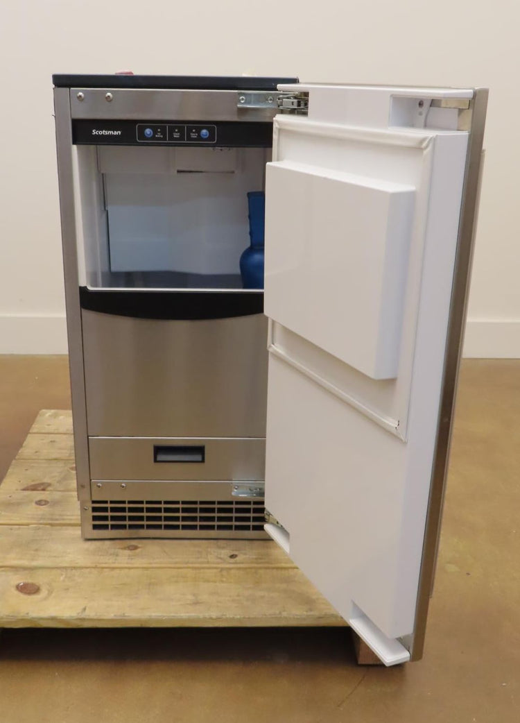Scotsman Brilliance Series SCN60PA1SS 15" Undercounter Nugget Ice Maker Pics - Alabama Appliance