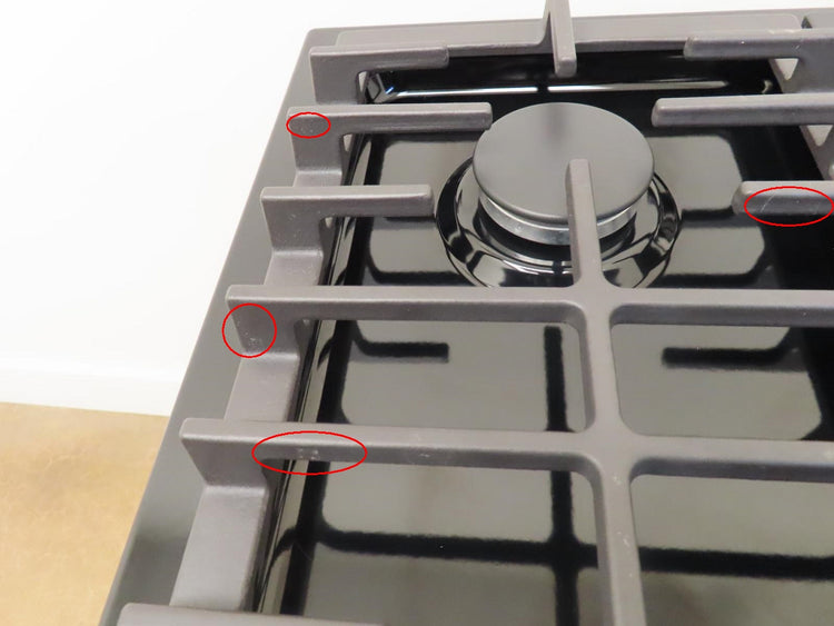 Bosch 800 Series NGM8049UC 30" Built-In Black Gas Cooktop With 1 Year Warranty