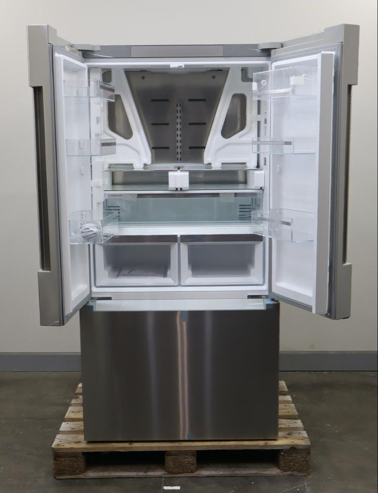 Bosch 36" 800 Series Smart French Door Bottom Mount Refrigerator B36CT81ENS