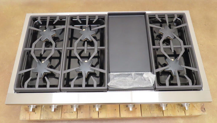 Thermador Professional Series PCG486WD 48" 6 Star Burners Rangetop