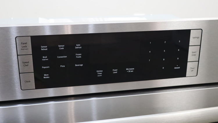 Bosch 800 Series 30" SpeedChef True Convection Sensor Cook SS Oven HMC80152UC