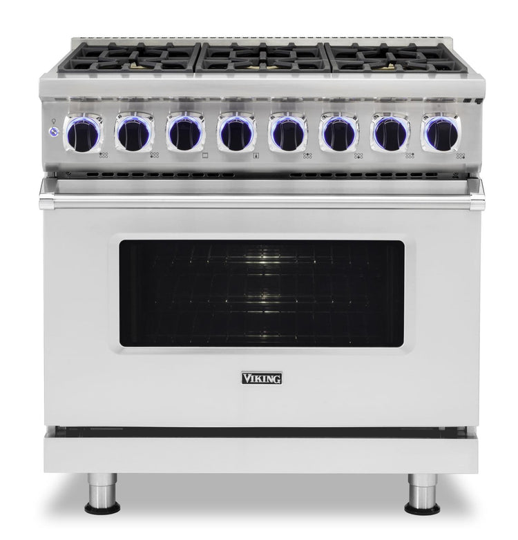 Viking 7 Series VDR73626BSSLP 36 Inch Pro-Style Dual-Fuel Range 2024 Model