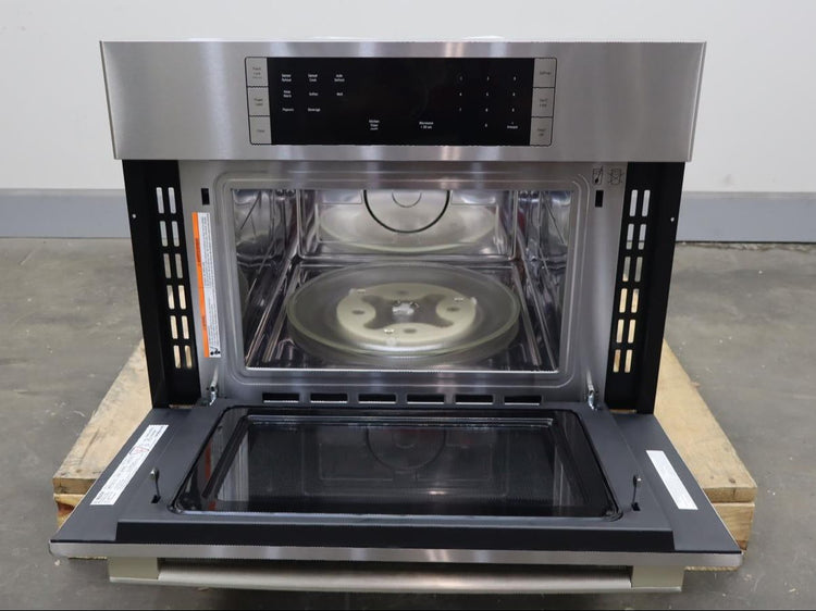 Bosch 500 Series 27" LCD Controls Automatic Built-In Microwave Oven HMB57152UC