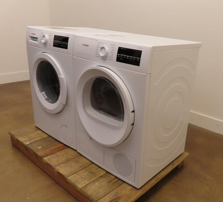 Bosch 300 Series WGA12400UC / WPA12100UC Front Load Washer & Ventless Dryer set