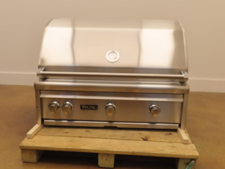 Viking 5 Series VQGI5361NSS 36 Inch Built In Natural Gas Stainless Steel Grill