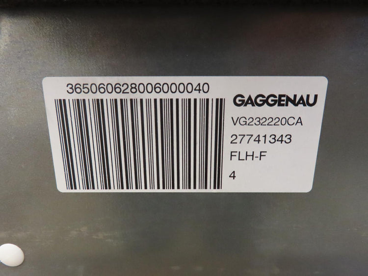 Gaggenau Vario 200 Series VG232220CA 12 Inch Gas Cooktop with 2 Year Warranty