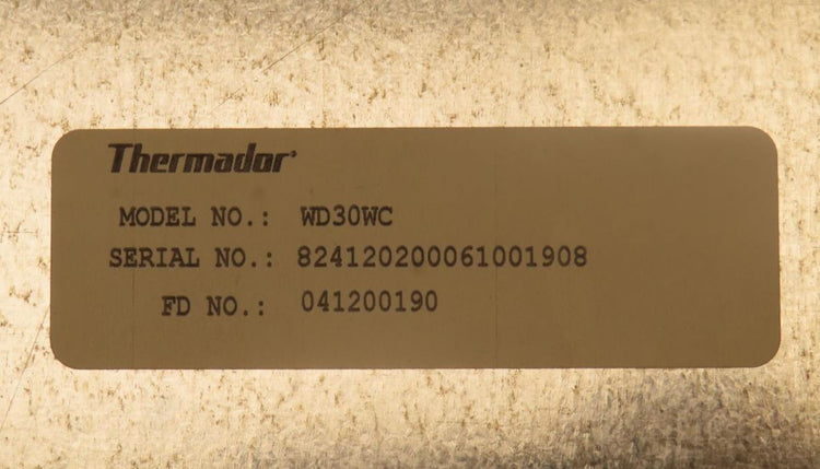 Thermador WD30WC 30" Warming Drawer with Proof Mode 2.2 Cu. Ft. Capacity Pics
