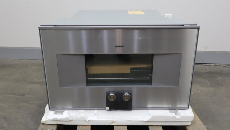 Gaggenau 30" Combi-Steam 2.1 Cu.Ft Electric Smart 400 Series Wall Oven BS484612