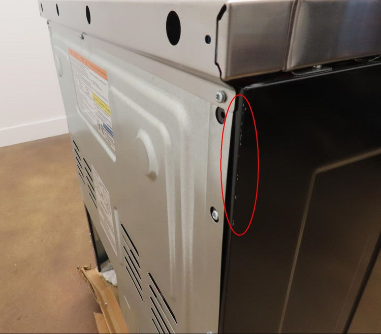 Bosch 100 Series HEF1050MU 30 in SlideIn Electric Convection Range With Warranty