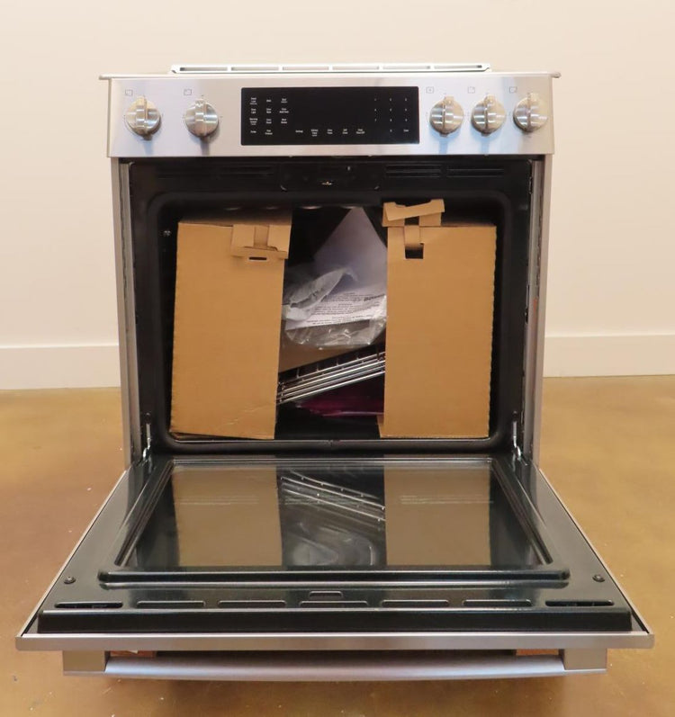 Bosch 800 Series HDI8056U 30" Slide-In Dual Fuel Stainless Steel Range Pictures