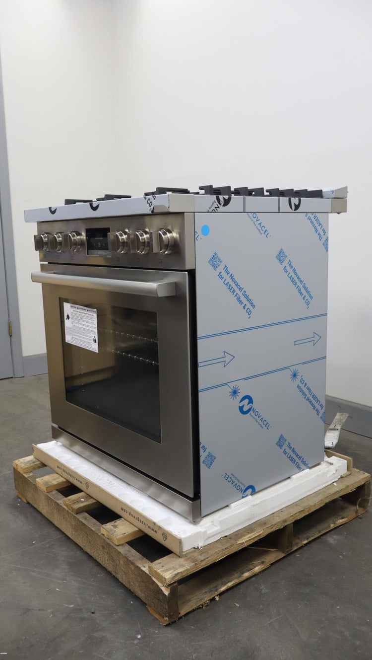 Bosch 30" 800 Series Stainless 5 Burner 3.6 Cu.ft Freestand Gas Range HGS8055UC
