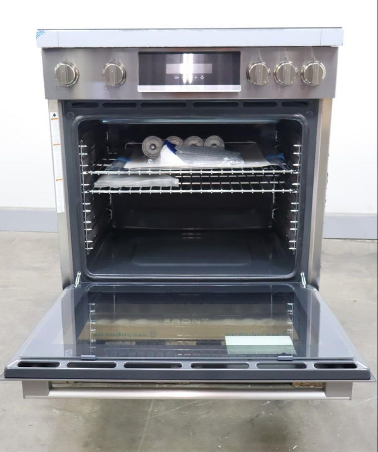 Bosch 30" 800 Series Stainless Freestanding Induction Electric Range HIS8055U