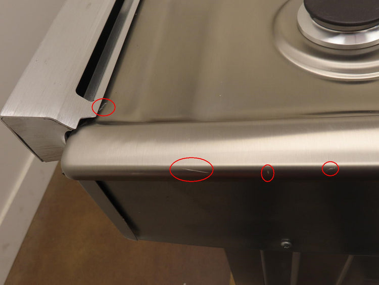 Bosch 800 Series HDI8056U 30" Slide-In Dual Fuel Stainless Steel Range Images