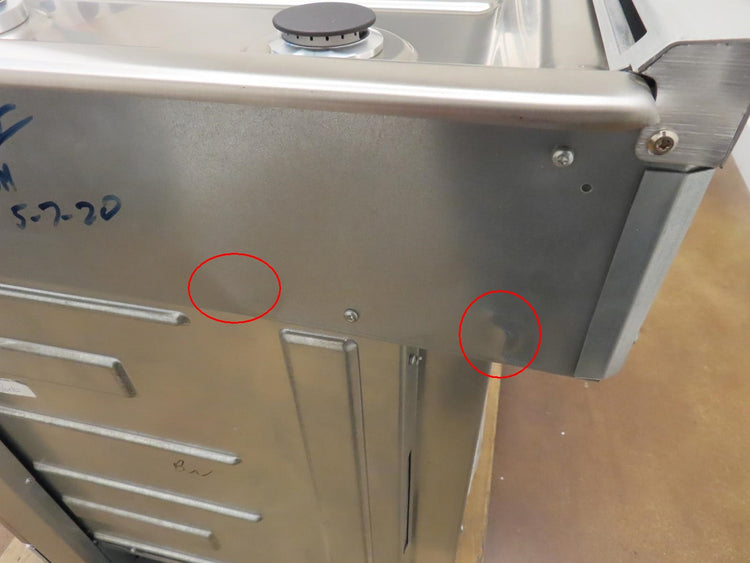 Bosch 800 Series HDI8056U 30" Slide-In Dual Fuel Stainless Steel Range Images