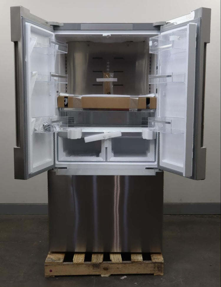 Bosch 36" Smart 800 Series French Door Bottom Mount Refrigerator B36CT81ENS
