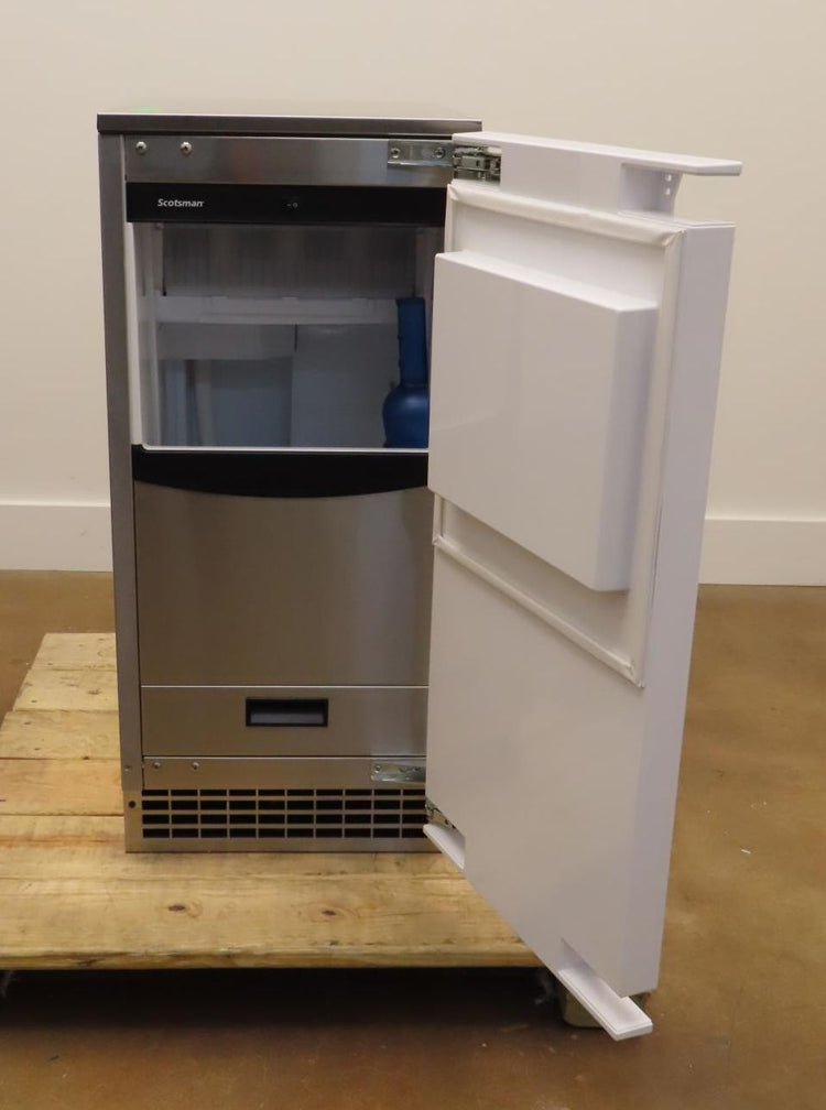 Scotsman SCCP30MA1SU 15 Inch Under Counter Panel Ready Square Ice Maker