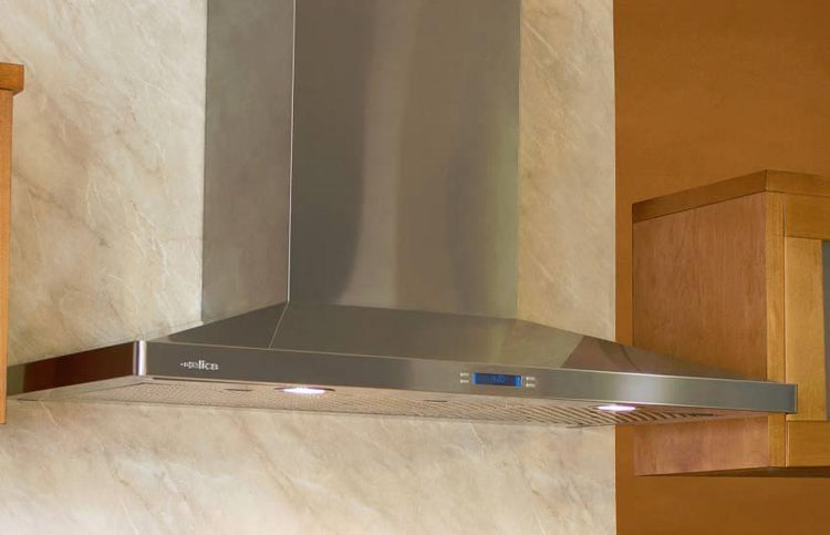 Elica Aspire Lugano Series 36" ELG636S2 600 CFM InterBlower Wall Chimney Hood