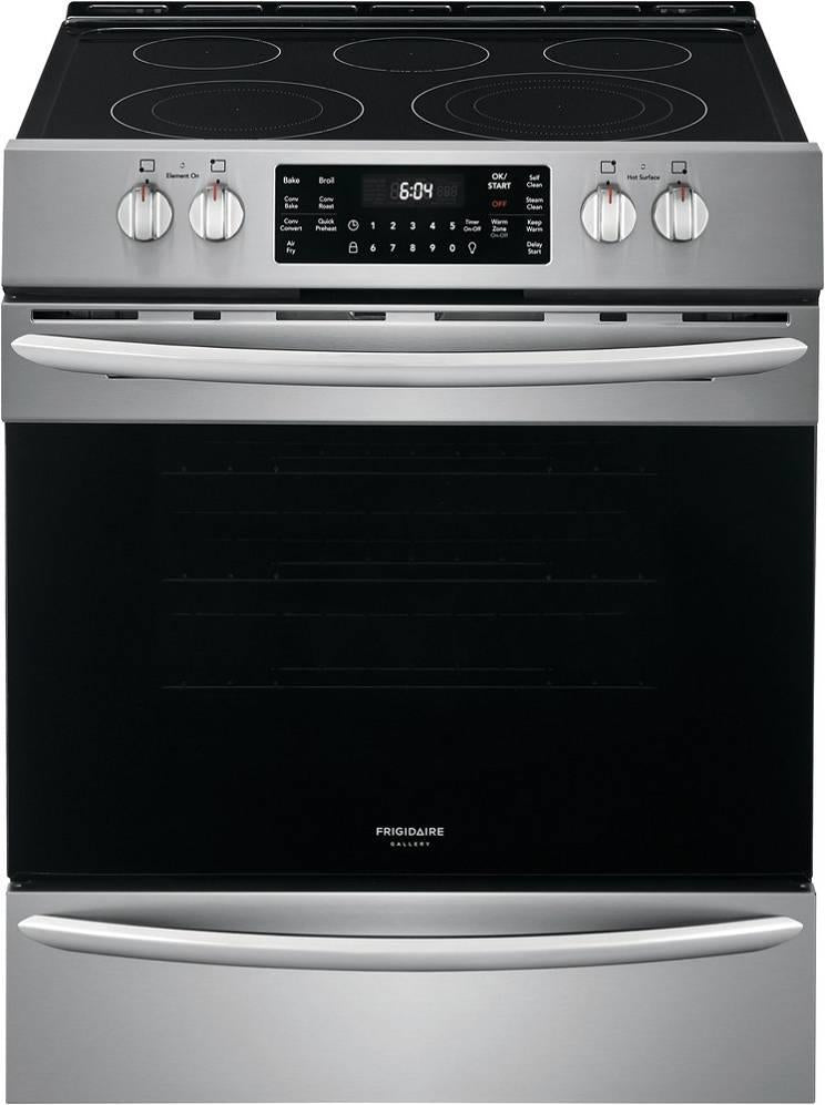 Frigidaire Gallery Series 30 Air Fry True Convection Electric Range F –  Alabama Appliance