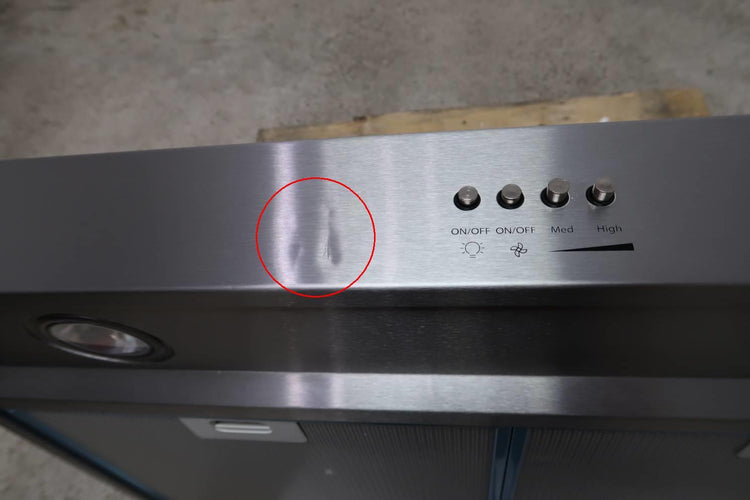 Whirlpool 30" 265 CFM LED Task Lighting Under Cabinet SS Range Hood WVU37UC0FS