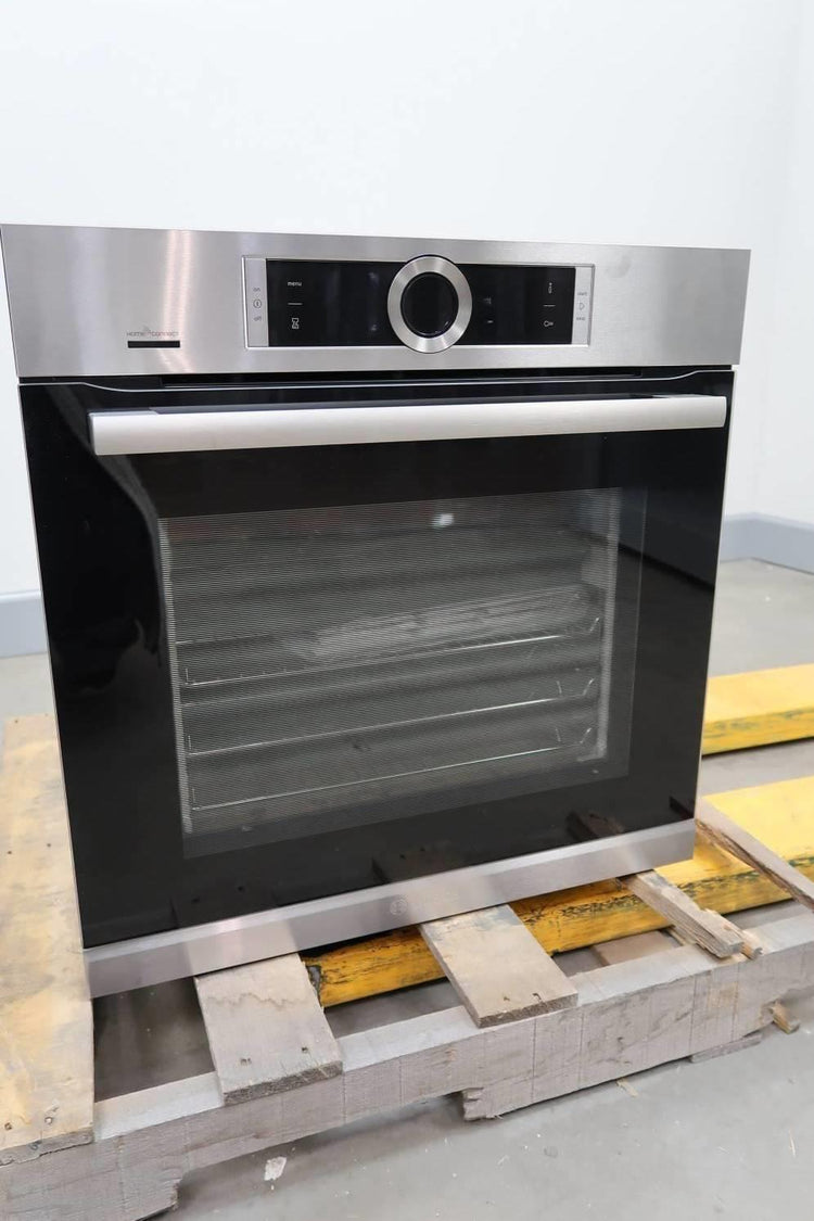 Bosch 500 Series 24" 11 Mode SS Home Connect Single Electric Wall Oven HBE5452UC