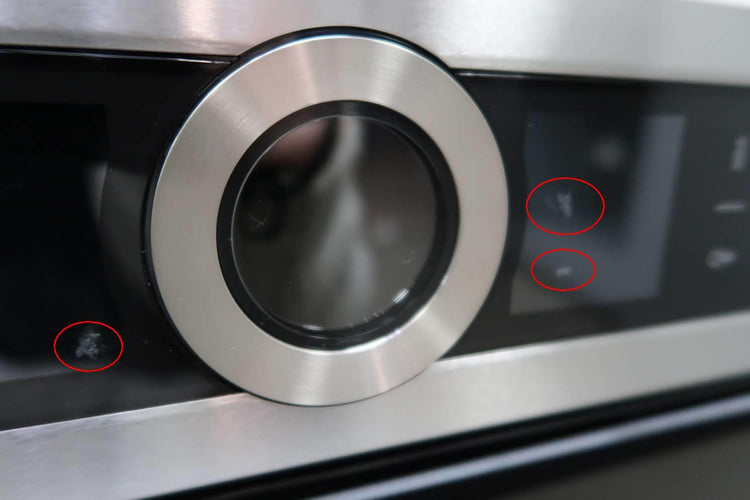 Bosch 500 Series 24" 11 Mode SS Home Connect Single Electric Wall Oven HBE5452UC