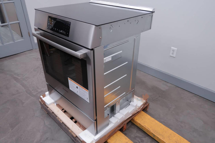 Bosch 800 Series 30" 4 Element Touch Control Slide-In Induction Range HII8056U