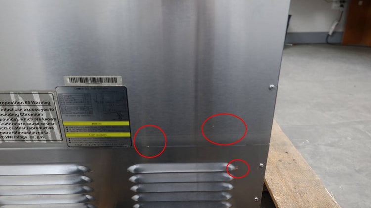 Broilchef Premium Stainless Steel 4.1 Cu.Ft. Outdoor Compact Refrigerator RF40D