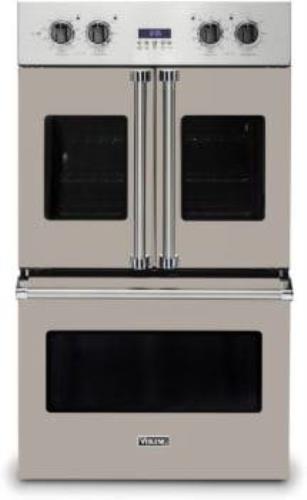 Viking 7 Series 30 Inch Grey Double Convection Electric Wall Oven VDOF7301PG